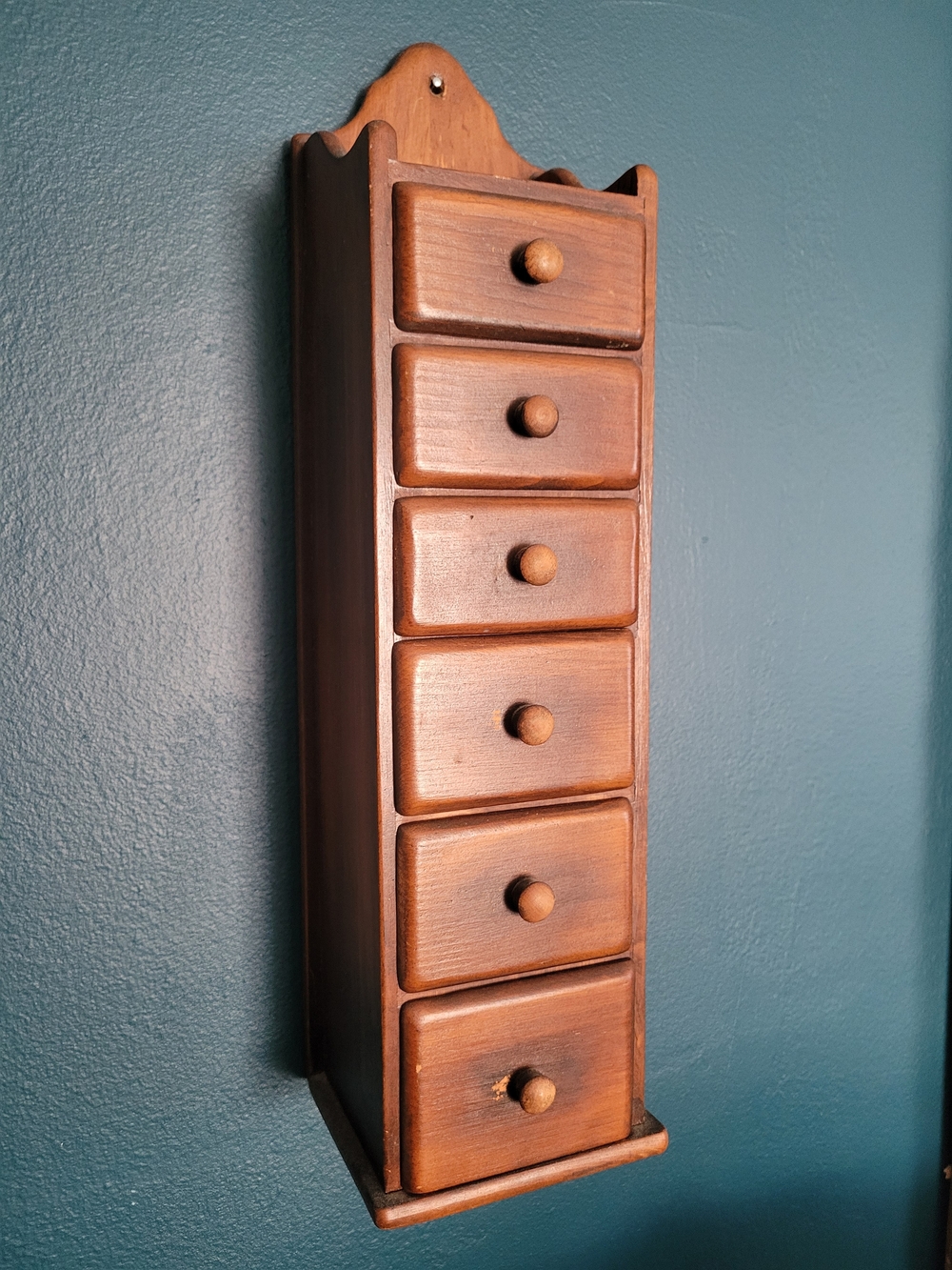 Vintage Apothecary Spice Cabinet